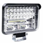   Full Led Fényszóró, Munkalámpa 2funkc. 50Led 12/24V 170x110mm "E" jelzett