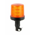   Villogólámpa Led Sárga csőre, elhajló 12/24V 213mm, 4 villogási funkció