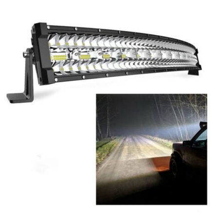 Fényhíd ívelt 56cm 130Led 12D 12/24V Kombinált Fény