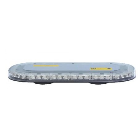 Villogólámpa Fényhíd Led Sárga 365x173x47mm mágnestalpas 12/24V