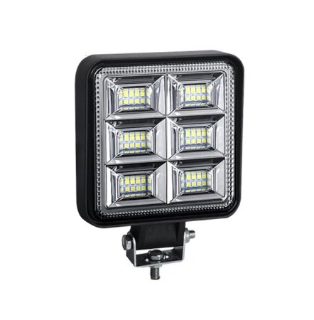 Munkalámpa 48Led 144W 12/24V Terítő Fény + Stroboszkóp funkció