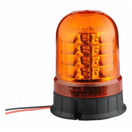 Villogólámpa Led Sárga csavarozható 12/24V 3funkc. 190mm